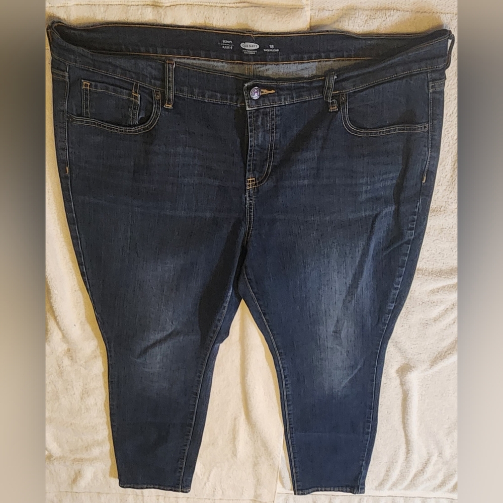 Old navy Denim skinny Jeans Womens Size 18 - Picture 2 of 7